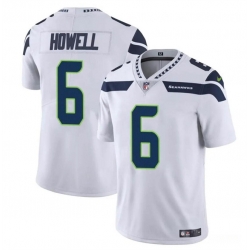 Youth Seattle Seahawks 6 Sam Howell White Vapor Limited Stitched Football Jersey