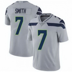 Youth Seattle Seahawks Geno Smith #7 Grey Vapor Limited NFL Jersey
