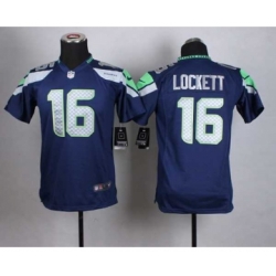 nike youth nfl jerseys seattle seahawks 16 lockett blue[nike]