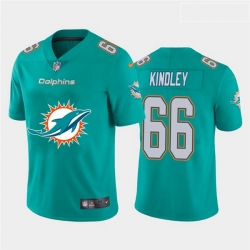 Nike Dolphins 66 Solomon Kindley Aque Team Big Logo Vapor Untouchable Limited Jersey