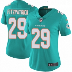 Womens Nike Miami Dolphins 29 Minkah Fitzpatrick Aqua Green Team Color Vapor Untouchable Limited Player NFL Jersey