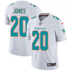 Nike Dolphins #20 Reshad Jones White Youth Stitched NFL Vapor Untouchable Limited Jersey