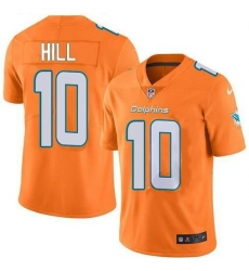 Youth Miami Dolphins Tyreek Hill #10 Orange Vapor Limited Jersey