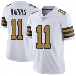 Men New Orleans Saints Deonte Harris #11 Rush Stitched NFL Colo