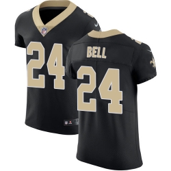 Nike New Orleans Saints 24 Vonn Bell Black Team Color Men Stitched NFL Vapor Untouchable Elite Jersey