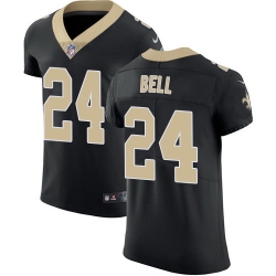 Nike Saints #24 Vonn Bell Black Team Color Mens Stitched NFL Vapor Untouchable Elite Jersey