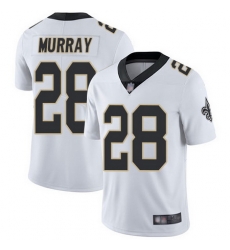 Saints 28 Latavius Murray White Youth Stitched Football Vapor Untouchable Limited Jersey