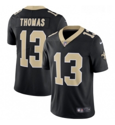 Youth Nike New Orleans Saints 13 Michael Thomas Black Team Color Vapor Untouchable Limited Player NFL Jersey