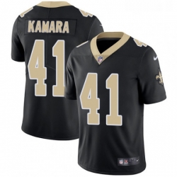 Youth Nike New Orleans Saints 41 Alvin Kamara Black Team Color Vapor Untouchable Limited Player NFL Jersey