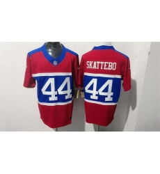 Men New York Giants 44 Cam Skattebo Red F U S E Alternate 100TH Season Patch Vapor Untouchable Limited Stitched Jersey Men New York Giants 44 Cam Skattebo Red F U S E Alternate 100TH Season Patch Vapor Untouchable Limited Stitched Jersey