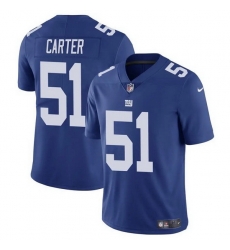 Men New York Giants 51 Abdul Carter Blue 2025 Vapor Untouchable Limited Stitched Jersey Men New York Giants 51 Abdul Carter Blue 2025 Vapor Untouchable Limited Stitched Jersey