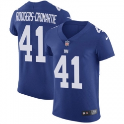 Nike Giants #41 Dominique Rodgers Cromartie Royal Blue Team Color Mens Stitched NFL Vapor Untouchable Elite Jersey