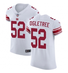 Nike Giants #52 Alec Ogletree White Mens Stitched NFL Vapor Untouchable Elite Jersey