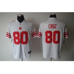 Nike New York Giants 80 Victor Cruz White Limited NFL Jersey