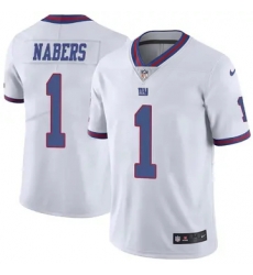 Youth New York Giants #1 Malik Nabers Nike Color Rush Nike Stitched Jersey