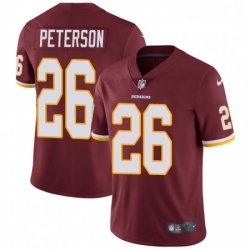 Mens Nike Washington Redskins 26 Adrian Peterson Burgundy Red Team Color Vapor Untouchable Limited Player NFL Jersey