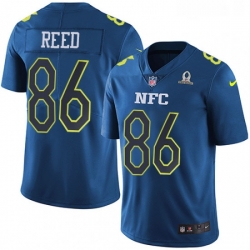 Mens Nike Washington Redskins 86 Jordan Reed Limited Blue 2017 Pro Bowl NFL Jersey