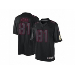 Nike Jerseys Washington Redskins #81 Monk black[Impact Limited]