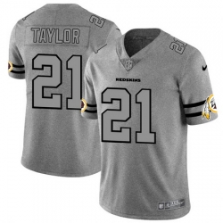 Nike Redskins 21 Sean Taylor 2019 Gray Gridiron Gray Vapor Untouchable Limited Jersey