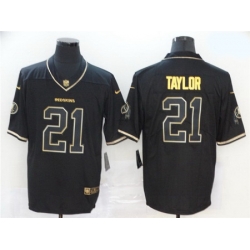 Nike Redskins 21 Sean Taylor Black Gold Vapor Untouchable Limited Jersey