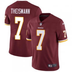 Nike Redskins #7 Joe Theismann Burgundy Red Team Color Mens Stitched NFL Vapor Untouchable Limited Jersey