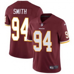 Nike Redskins 94 Preston Smith Burgundy Red Vapor Untouchable Limited Jersey