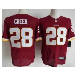 Nike Washington Redskins 28 Darrell Green Red Elite NFL Jersey