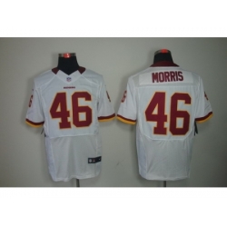 Nike Washington Redskins 46 Alfred Morris White Elite NFL Jersey