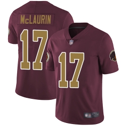 Redskins 17 Terry McLaurin Burgundy Red Alternate Men Stitched Football Vapor Untouchable Limited Jersey