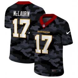 Washington Redskins 17 Terry McLaurin Men Nike 2020 Black CAMO Vapor Untouchable Limited Stitched NFL Jersey