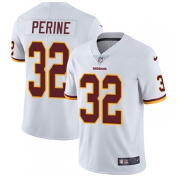 Youth Nike Redskins #32 Samaje Perine White Stitched NFL Vapor Untouchable Limited Jersey