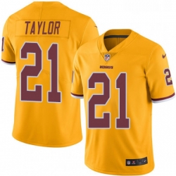 Youth Nike Washington Redskins 21 Sean Taylor Limited Gold Rush Vapor Untouchable NFL Jersey