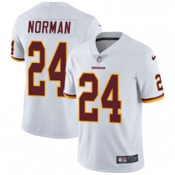 Youth Nike Washington Redskins 24 Josh Norman White Vapor Untouchable Limited Player NFL Jersey