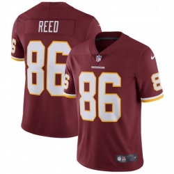 Youth Nike Washington Redskins 86 Jordan Reed Elite Burgundy Red Team Color NFL Jersey