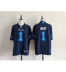 Men Tennessee Titans 1 Cameron Ward Navy 2026 Music City Rivalries Collection Limited Stitched Football Jersey Men Tennessee Titans 1 Cameron Ward Navy 2026 Music City Rivalries Collection Limited Stitched Football Jersey