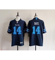 Men Tennessee Titans  14 Carnell Tate Navy 2026  Music City  Rivalries Collection Limited Stitched Football Jersey