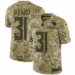 Mens Nike Tennessee Titans 31 Kevin Byard Limited Camo 2018 Salute to Service NFL Jersey