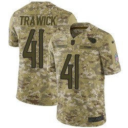 Nike Titans #41 Brynden Trawick Camo Men Stitched NFL Limited 2018 Salute To Service Jersey