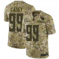 Nike Titans #99 Jurrell Casey Camo Mens Stitched NFL Limited 2018 Salute To Service Jersey