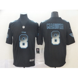 Titans 8 Marcus Mariota Black Arch Smoke Vapor Untouchable Limited Jersey