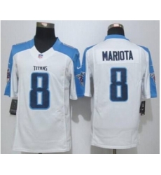 nike nfl jerseys tennessee titans 8 mariota white[nike limited][mariota]