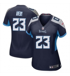 Women Tre Avery #23 Tennessee Titans Navy Blue Vapor F.U.S.E. Limited Jersey