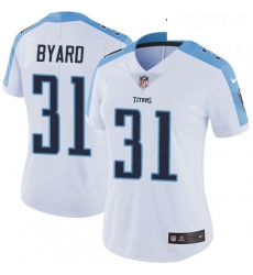 Womens Nike Tennessee Titans 31 Kevin Byard Elite White NFL Jersey