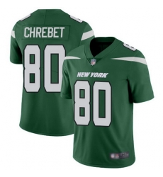 Jets #80 Wayne Chrebet Green Team Color Men Stitched Football Vapor Untouchable Limited Jersey