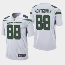 Men New York Jets 88 Ty Montgomery White Vapor Untouchable Limited Jersey