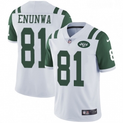 Mens Nike New York Jets 81 Quincy Enunwa White Vapor Untouchable Limited Player NFL Jersey