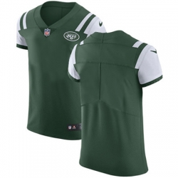 Nike Jets Blank Green Team Color Mens Stitched NFL Vapor Untouchable Elite Jersey