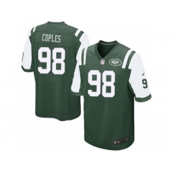 Nike New York Jets 98 Quinton Coples Green Game NFL Jersey