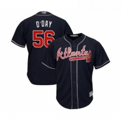 Youth Atlanta Braves 56 Darren O Day Replica Blue Alternate Road Cool Base Baseball Jersey 