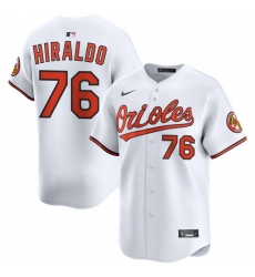 Men Baltimore Orioles Nike Home Limited Jersey White Hiraldo Yaramil 76 Men Baltimore Orioles Nike Home Limited Jersey White Hiraldo Yaramil 76